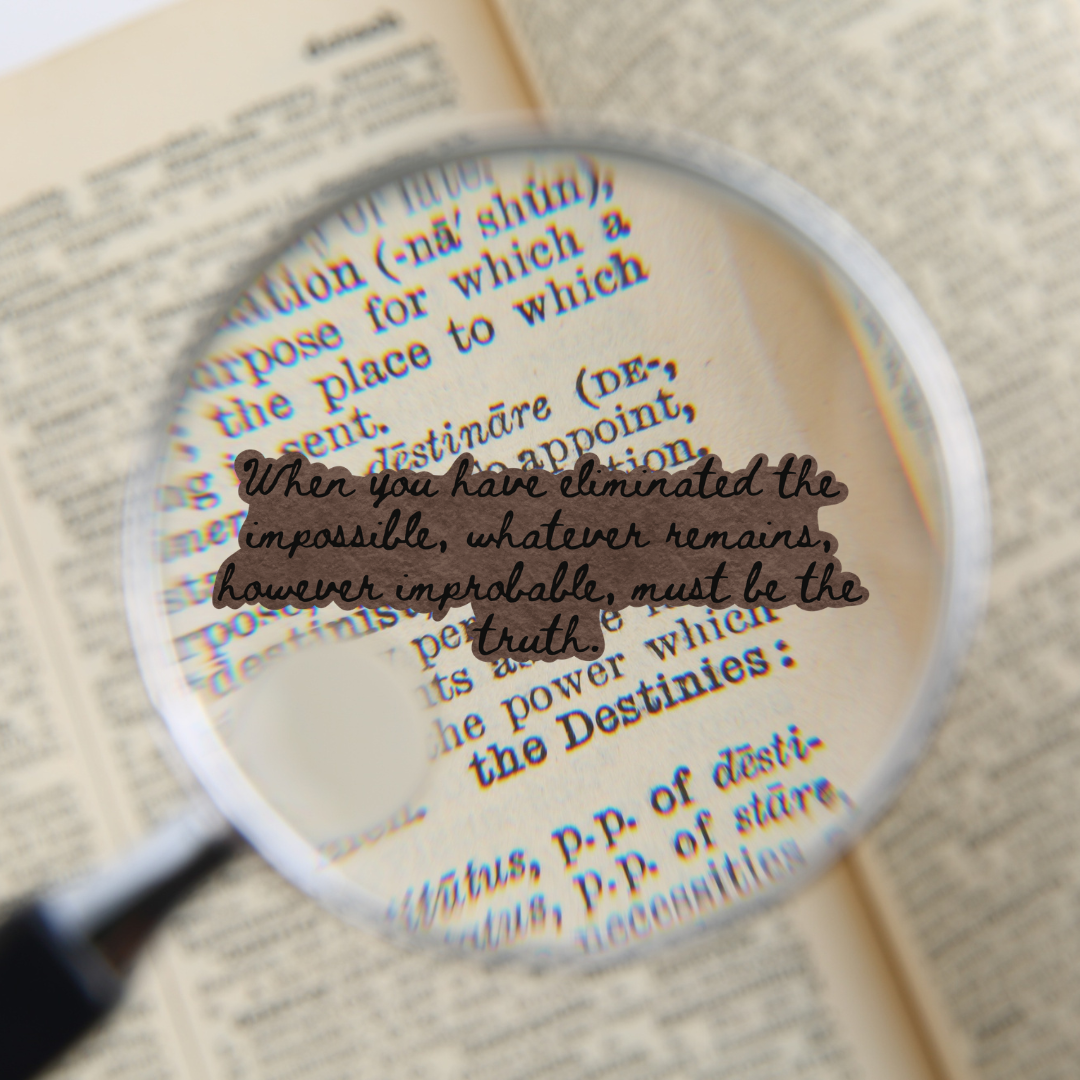 Sherlock Quote - Sticker
