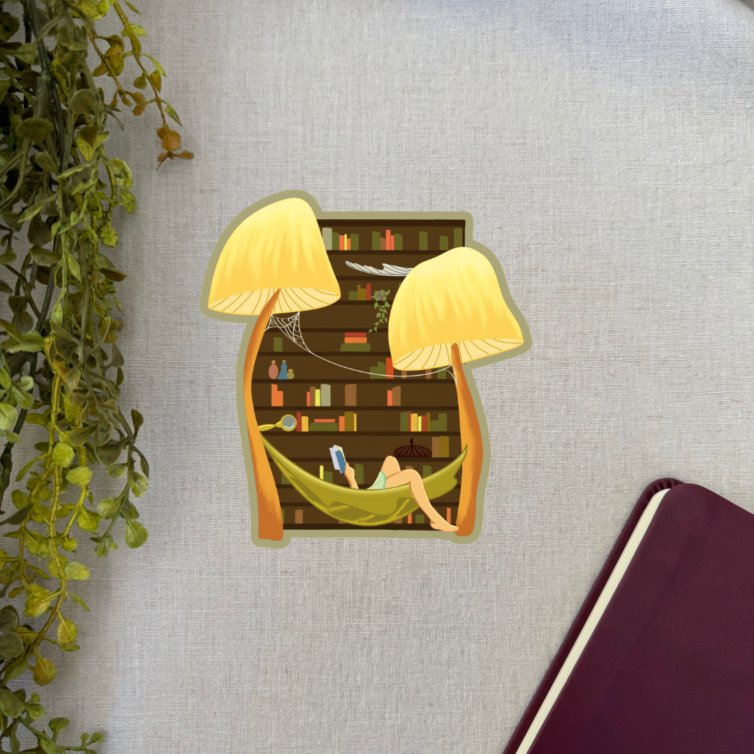 Reading Fairy - Sticker