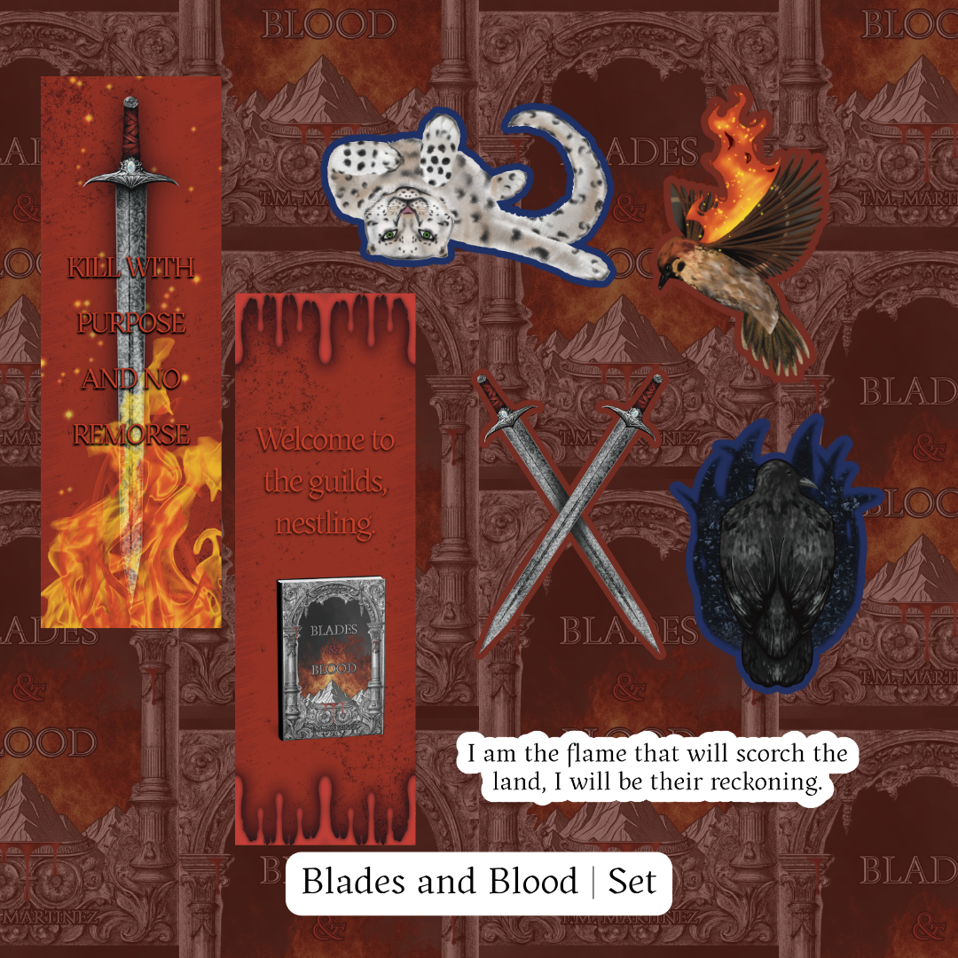Blades and Blood | T.M. Martinez | Officially Licensed