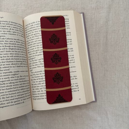 Red Book Spine - Bookmark