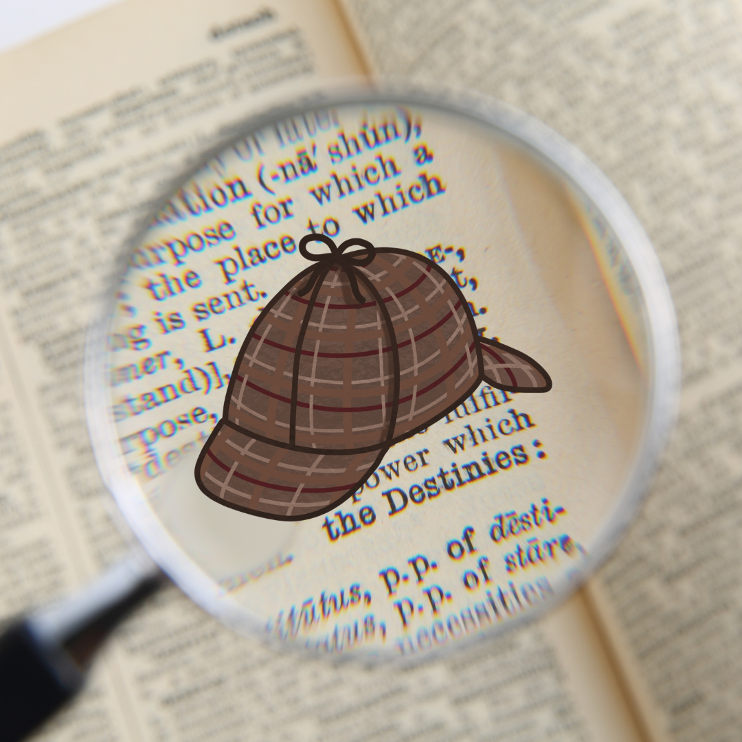 Sherlock Hat - Sticker