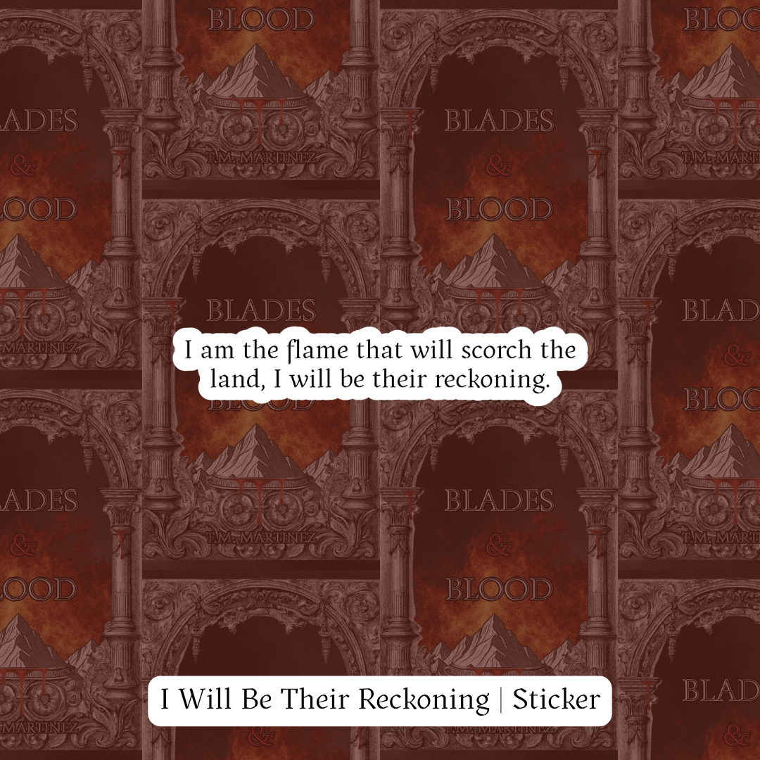 Blades and Blood | T.M. Martinez | Officially Licensed