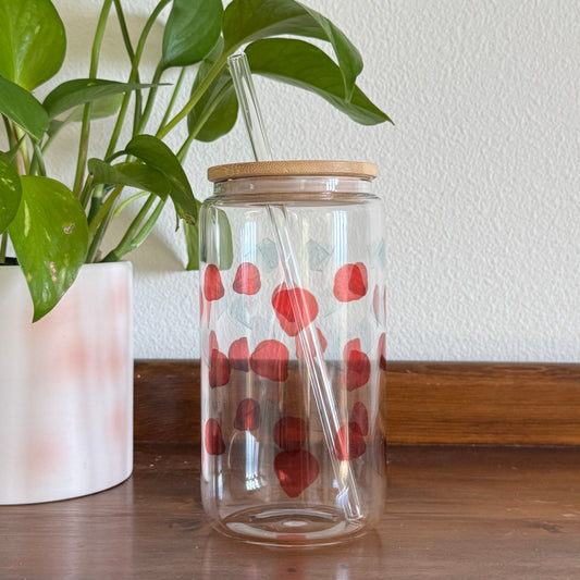 Chip and the Book of Rose Leaves - Glass Tumbler | Officially Licensed