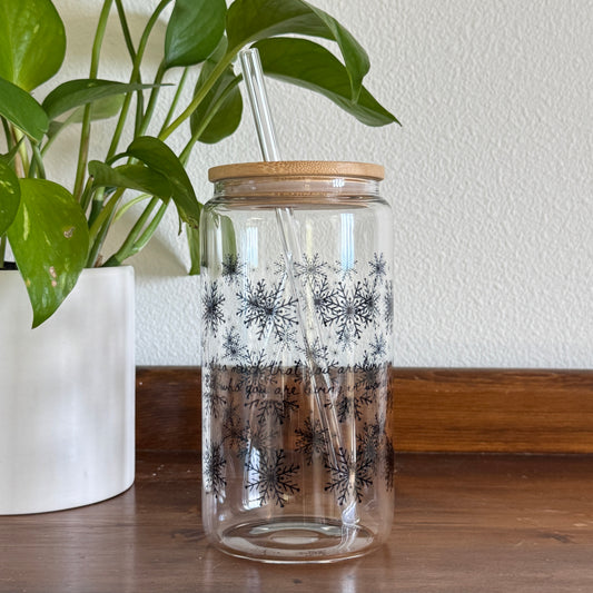 Penelope Grace and the Winter Carousel - Glass Tumbler | Officially Licensed