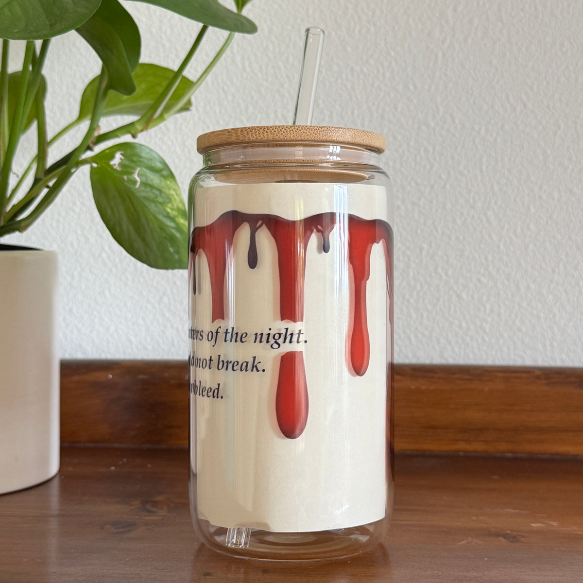 Blades and Blood - Glass Tumbler | Officially Licensed