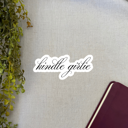 Kindle Girlie - Sticker
