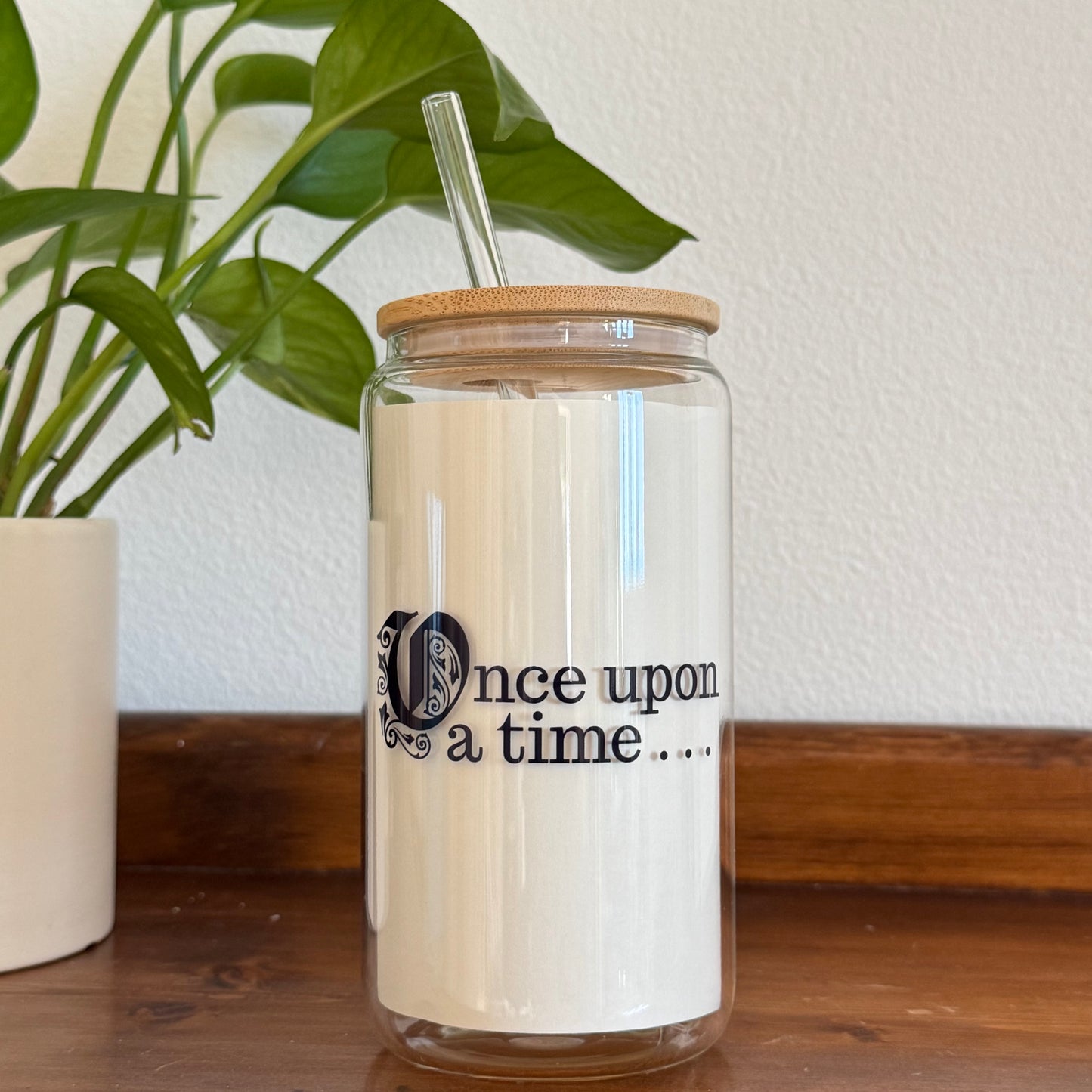 Once Upon A Time - Glass Tumbler