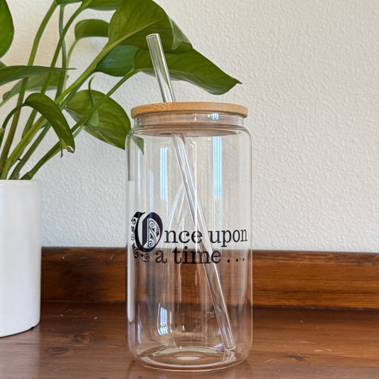 Once Upon A Time - Glass Tumbler