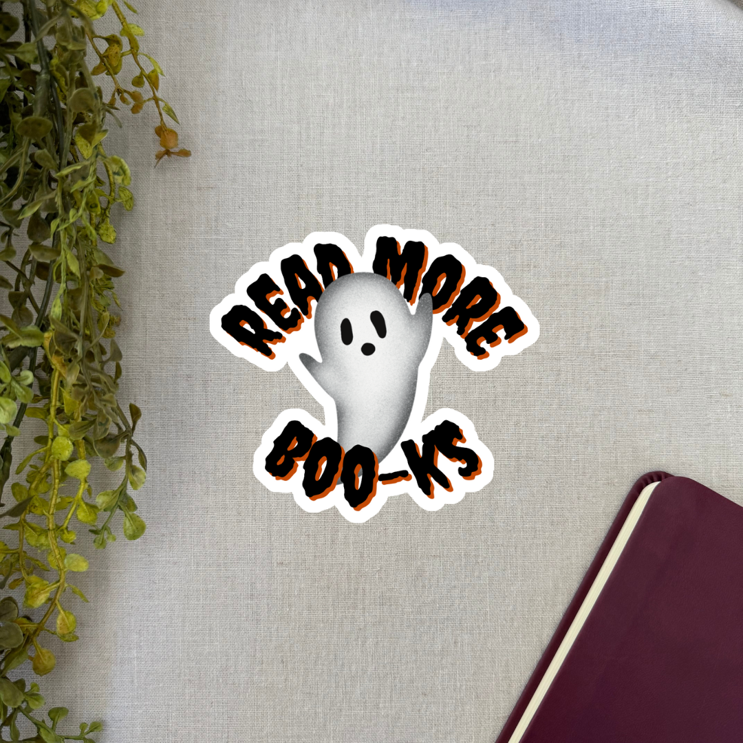 Read More Boo-ks - Sticker