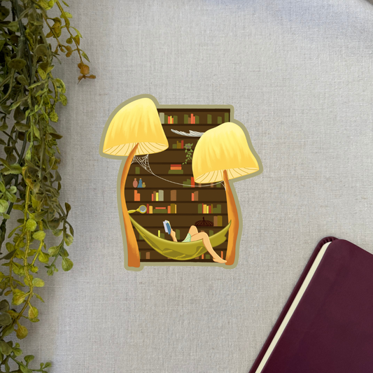 Reading Fairy - Sticker