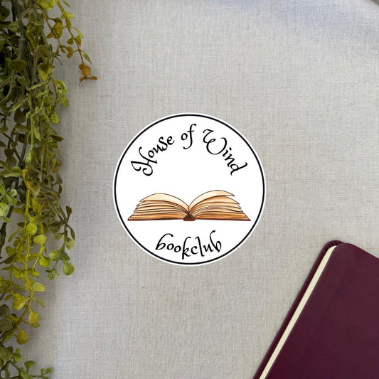 House of Wind Book Club - Sticker
