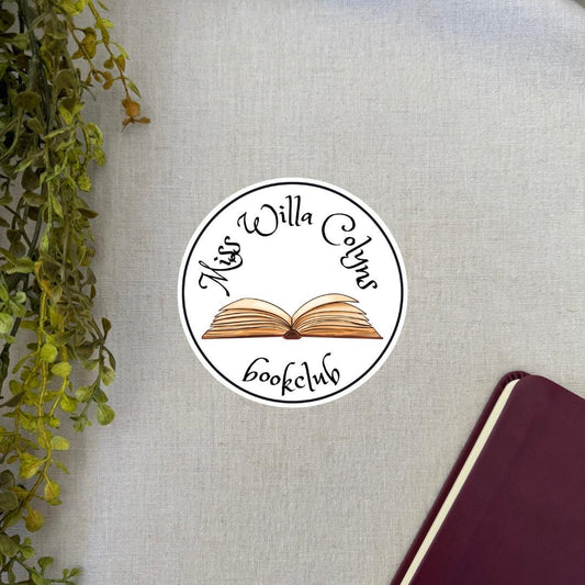 Miss Willa Colyns Book Club - Sticker