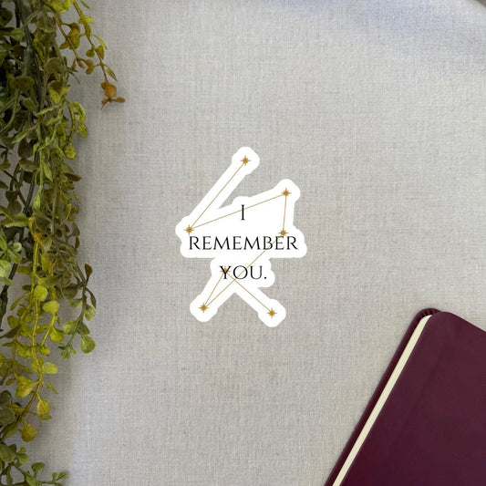 I Remember You - Sticker